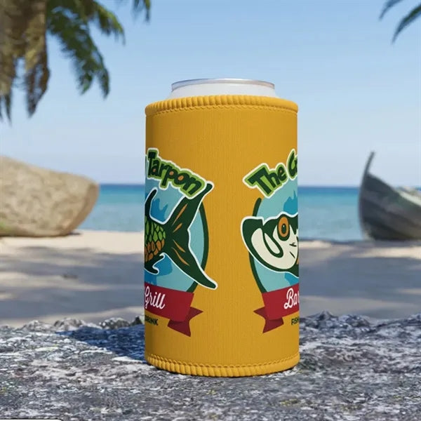 12oz. Neoprene Can Cooler Sleeve with Bottom