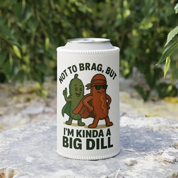 12oz. Neoprene Can Cooler Sleeve with Bottom