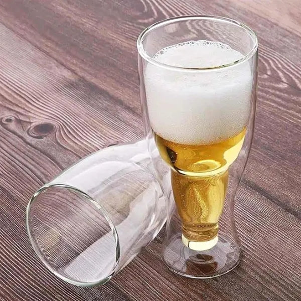 12oz. Double Wall Borosilicate Beer Glass