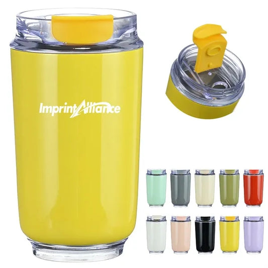 14oz. Stainless Steel Travel Tumbler with Lid