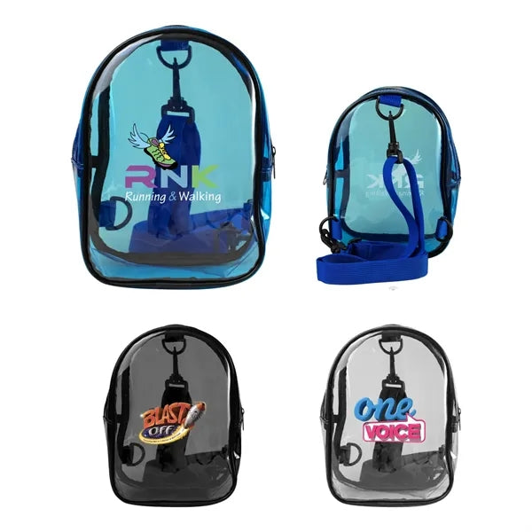 Colorful Clear Crossbody Bag