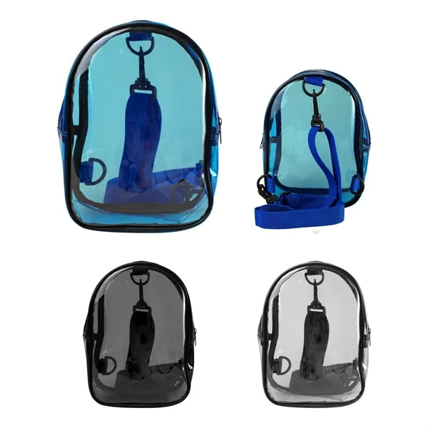 Colorful Clear Crossbody Bag