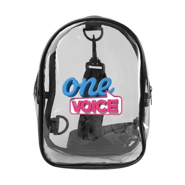 Colorful Clear Crossbody Bag