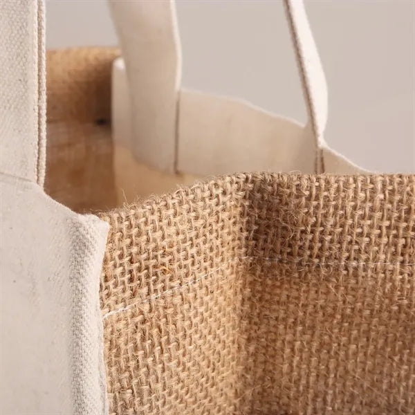 Quetico 10oz Cotton & Jute Fashion Tote