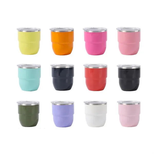 8oz. Stainless Steel Insulated Mini Tumbler for Hot and Cold