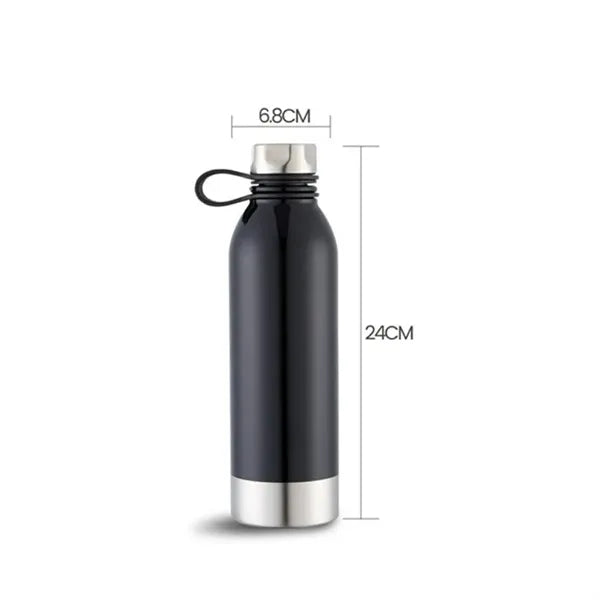 25oz. Stainless Steel Sports Bottle with Loop Cap