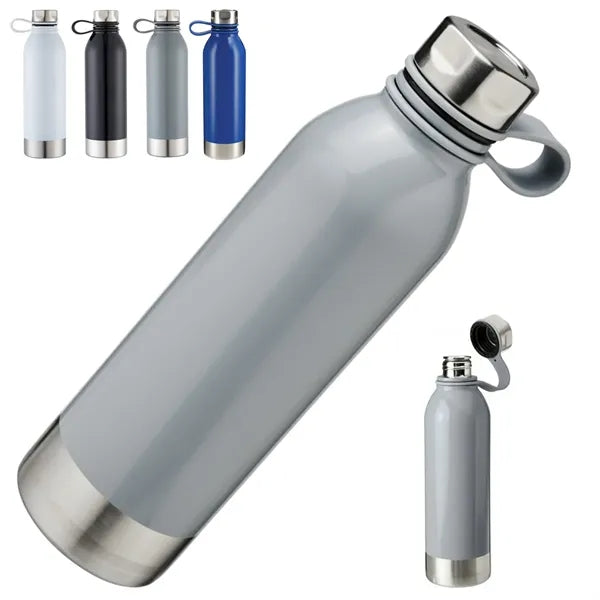 25oz. Stainless Steel Sports Bottle with Loop Cap