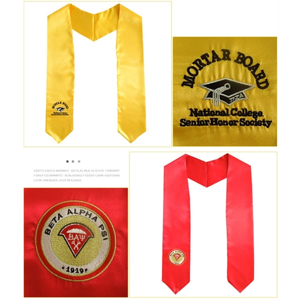 2021 Embroidered Graduation Stole (Free shipping)