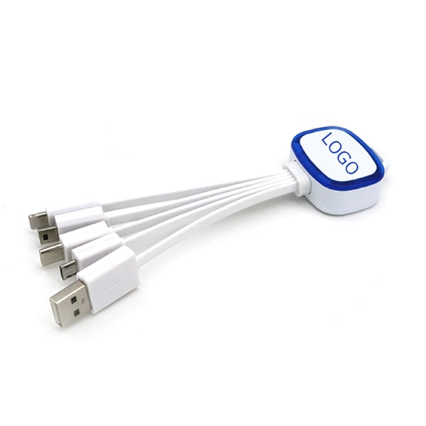 Flashing 4-in-1 Charging Cable