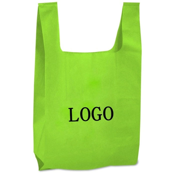 Large Non-Woven T-Shirt Vest Bag (13.8 " x 6.3 " x 23.7 ")