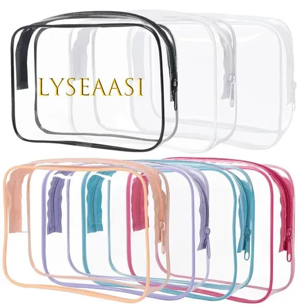 Clear Makeup Bags Quart Size for Women