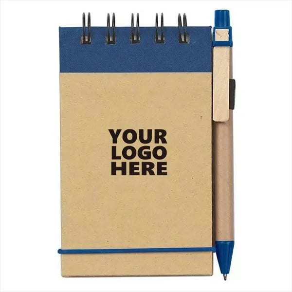 Top Spiral Pocket Notepad with Pen