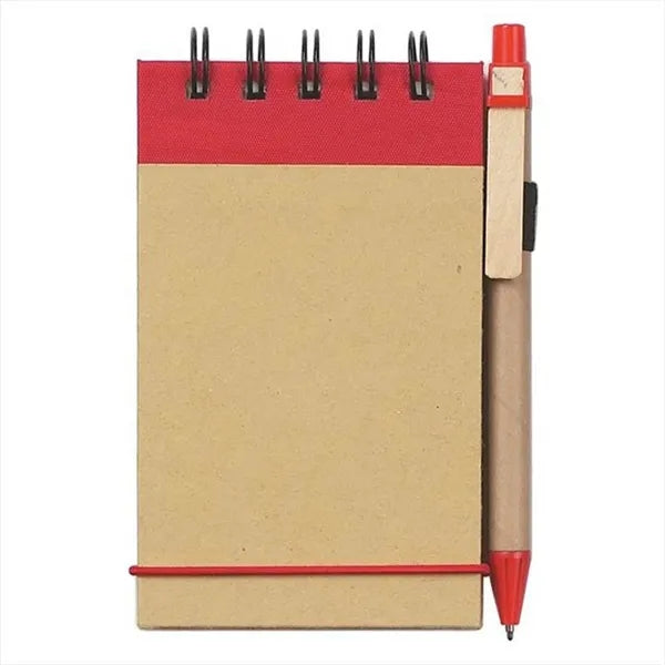 Top Spiral Pocket Notepad with Pen