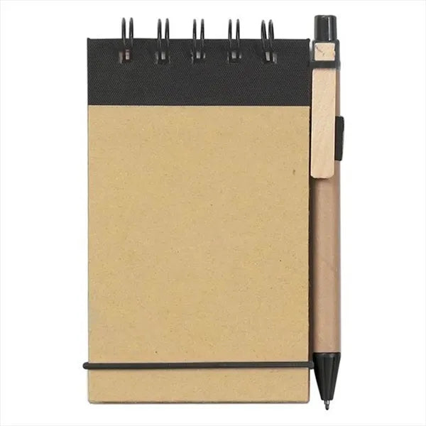 Top Spiral Pocket Notepad with Pen