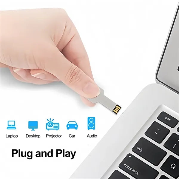 Key Aluminum USB Flash Drive Portable Storage Data
