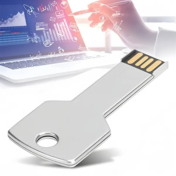 Key Aluminum USB Flash Drive Portable Storage Data
