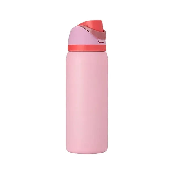 Sports Water Bottle with Straw, BPA-Free