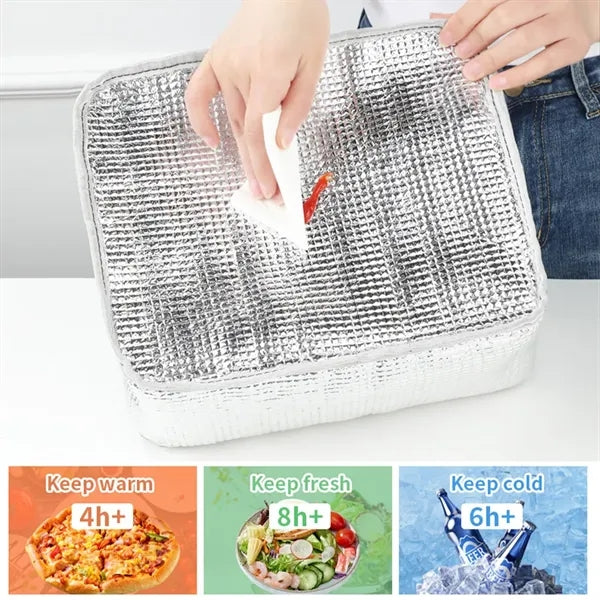Insulated Lunch Cooler Bag - Portable & Leakproof