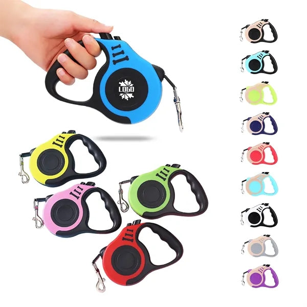 Adjustable Pet Walking Leash With Tangle-Free Control