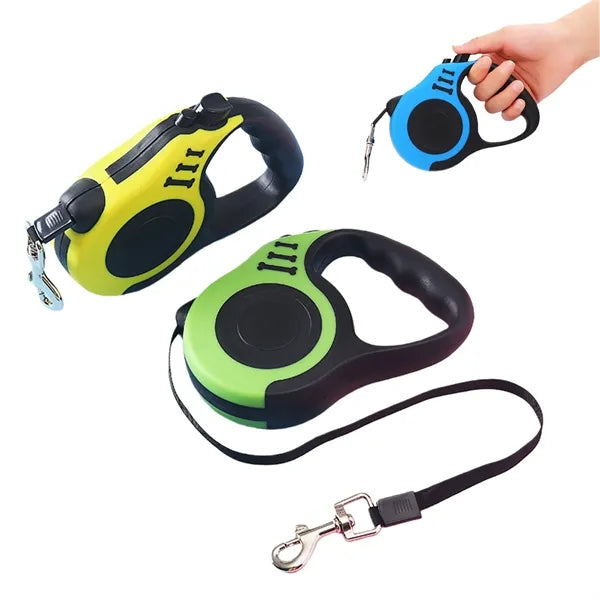Adjustable Pet Walking Leash With Tangle-Free Control
