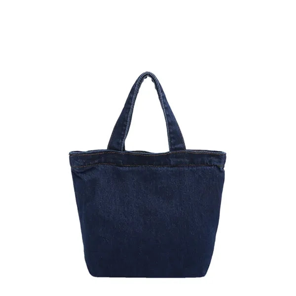 Small Denim Handbag for Women Daily Casual Use