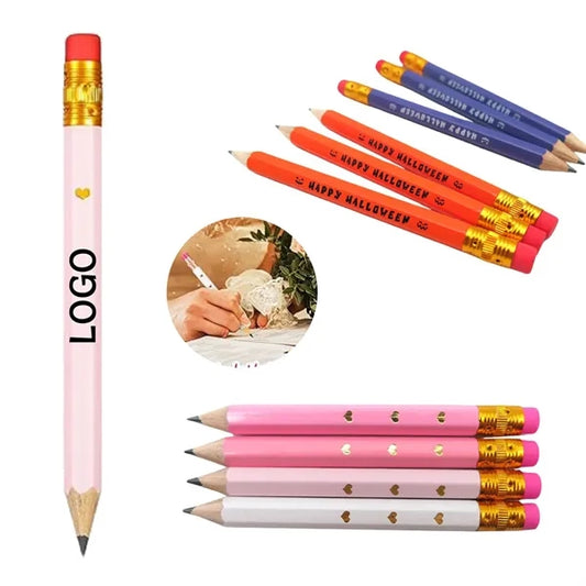 4 Inch Baby Shower Mini Golf Wooden Pencils for Activities