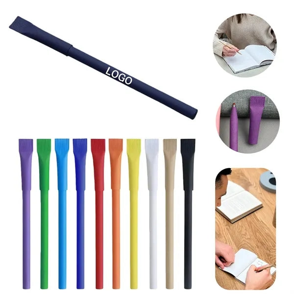 Eco-friendly Kraft Paper Tube Ballpoint Pen