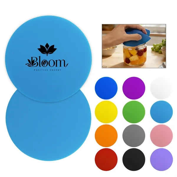 5" Circle Heat Resistant Silicone Coaster/Jar Opener