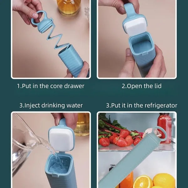 Portable Ice Cubes Tray