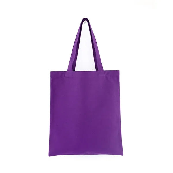 12oz Colored 100% Cotton Canvas Tote Bag
