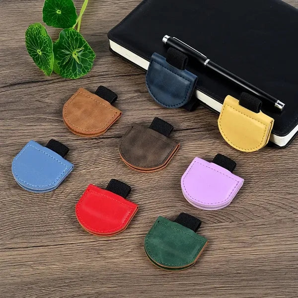 PU Leather Magnetic Pen Holder