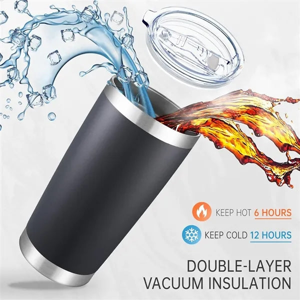 20oz Stainless Steel Insulated Tumbler Travel Coffee Mug