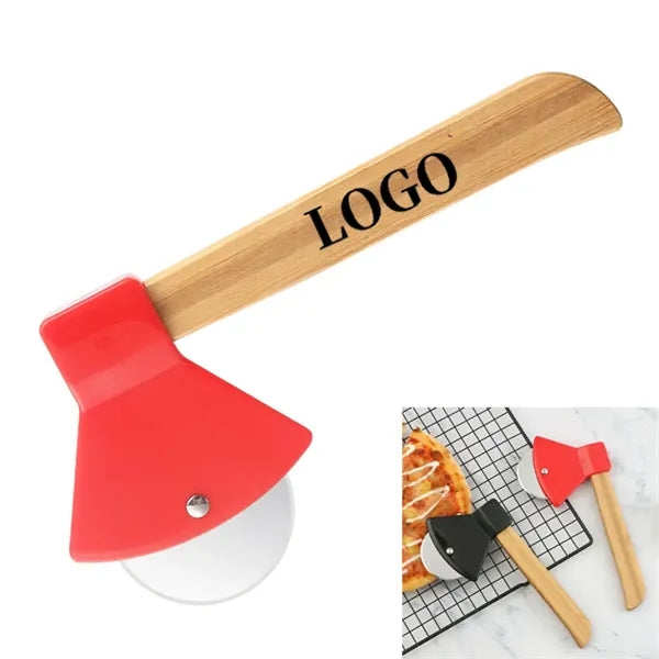 Bamboo Handles Pizza Cutters