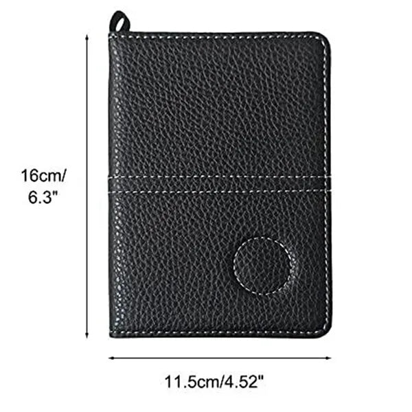 PU Golf Scorecard Holder Score Card Wallet
