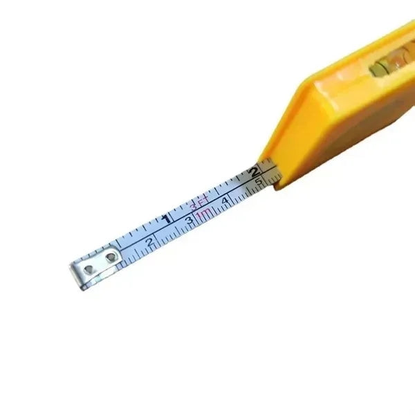 Square Level Tape Measure Keychain