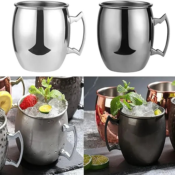 2OZ 304 Stainless Steel Bar Cocktail Glass