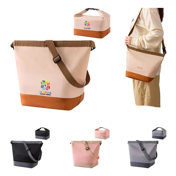 Foldable Tote Insulated Lunch Bag