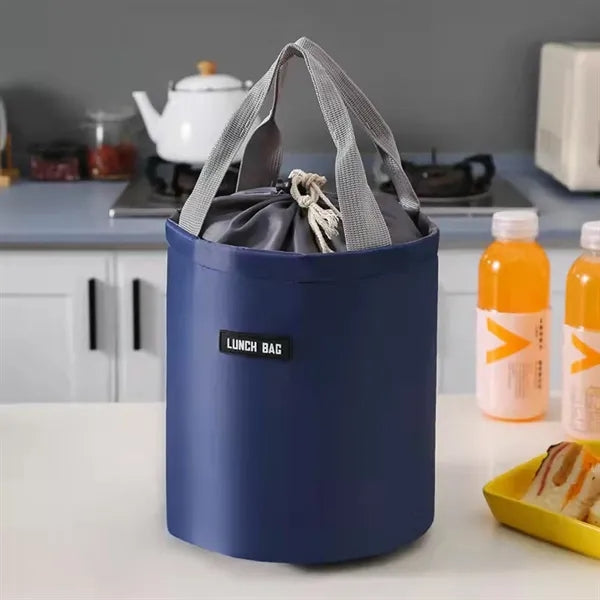 Insulated Round Lunch Bag