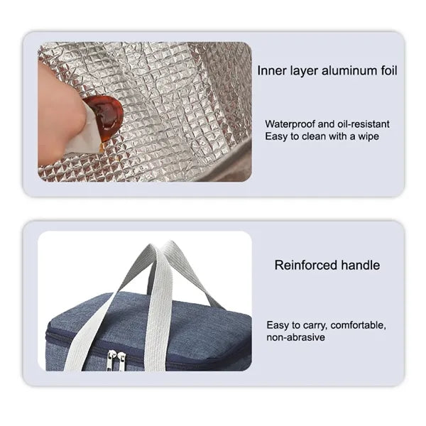 Insulated Lunch Tote Bag