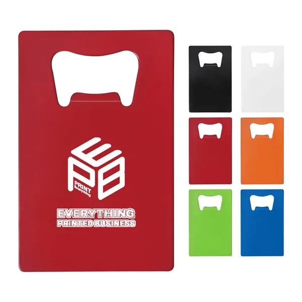 Stainless Steel Credit Card Bottle Opener