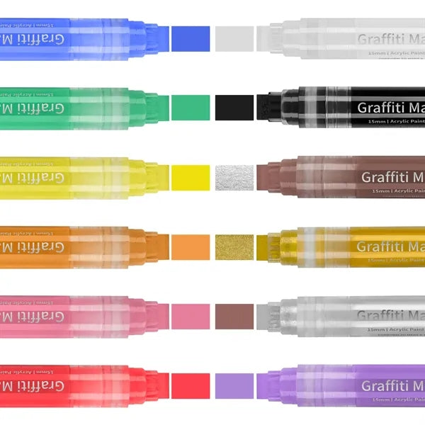15mm Oversized Highlighter Thick Nib Fluorescent Marker