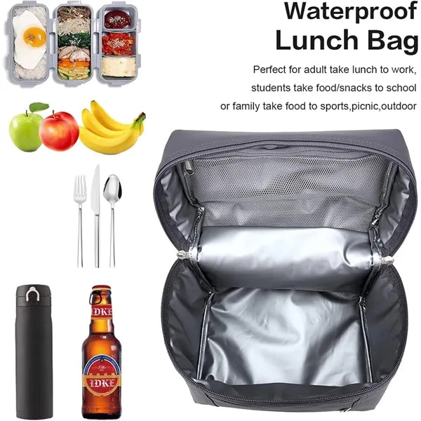 Insulated Lunch Bag With Shoulder Strap