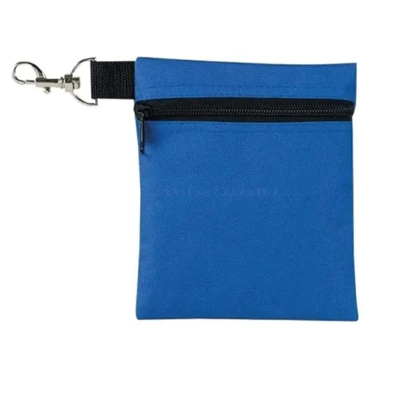 Ripstop Zipper Pouch With Hook