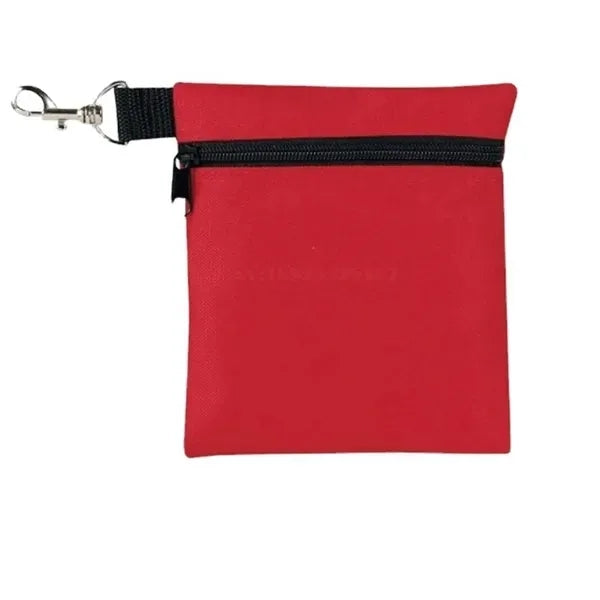 Ripstop Zipper Pouch With Hook