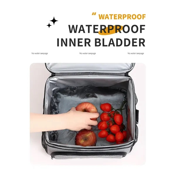 Insulated Lunch Bag with Adjustable Shoulder Strap