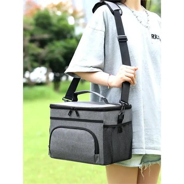 Insulated Lunch Bag with Adjustable Shoulder Strap