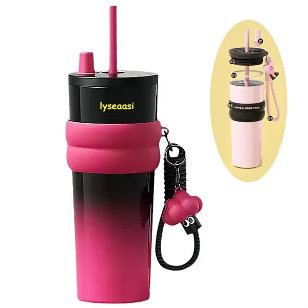 Large-Capacity Stainless Steel Insulated Mug