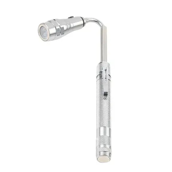 LED Telescopic Double Magnetic Flashlight