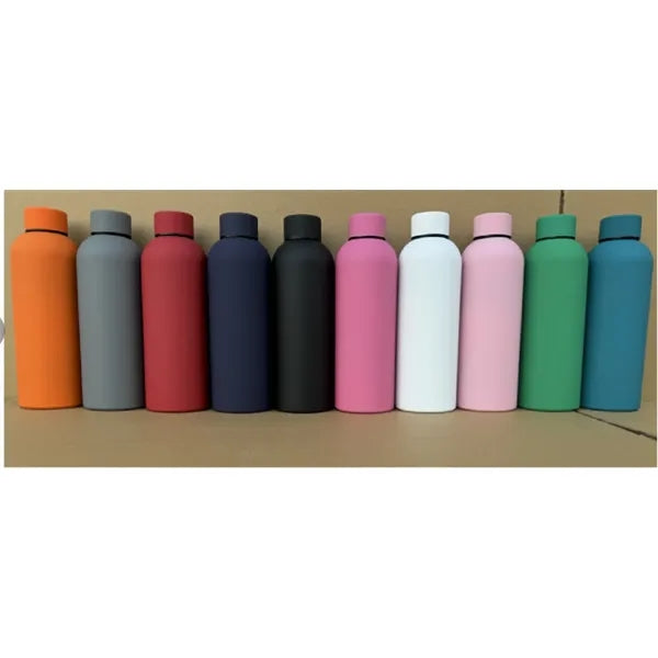 17oz Big Bellied Small Mouthed Bottles Insulated Travel Cups