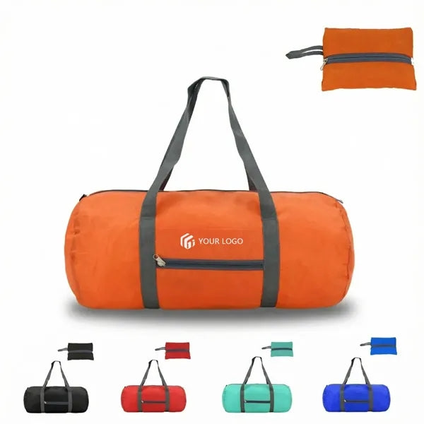 Multipurpose large foldable compact camping gym duffel bag